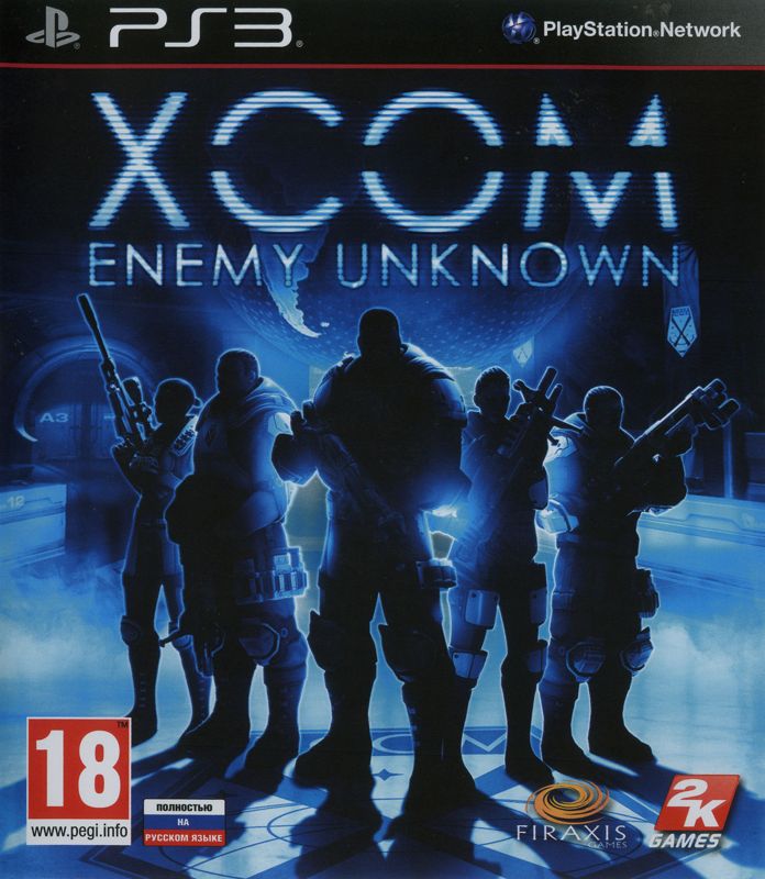 XCOM: Enemy Unknown box art for Playstation 3